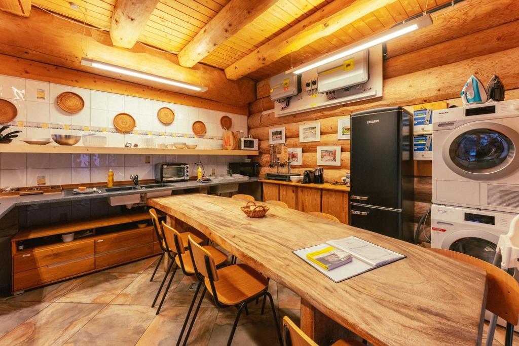 Kuchyň nebo kuchyňský kout v ubytování Standard 2 - Heiti Lodge