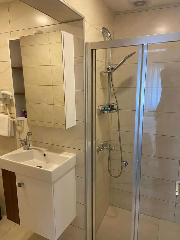 Koupelna v ubytování Yalı Bahçe Mudanya