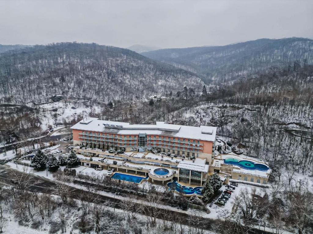 Thermal Hotel Visegrád v zimě