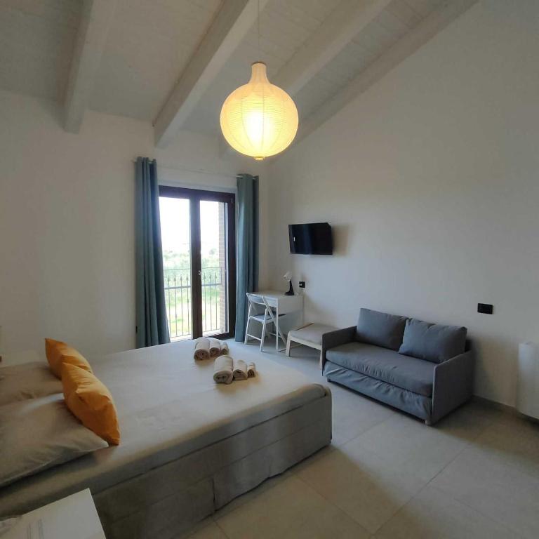 Posezení v ubytování Agriturismo Giorgini