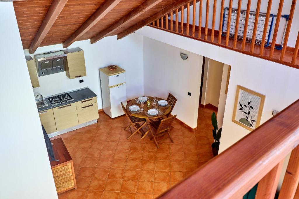 Kuchyň nebo kuchyňský kout v ubytování Patio Antigo Residence