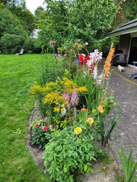 Zahrada ubytování Ferienwohnung Gartenblick
