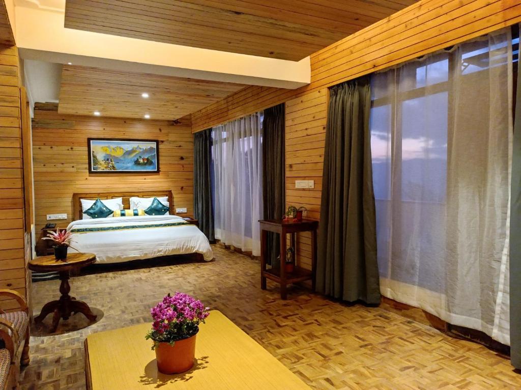 Postel nebo postele na pokoji v ubytování Delo Retreat