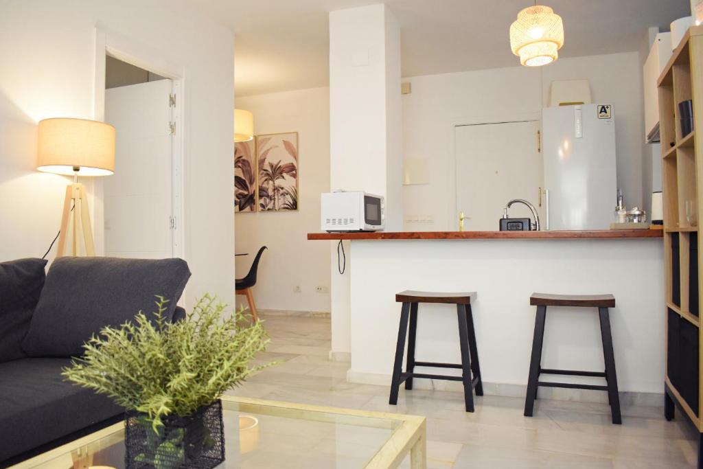 Posedenie v ubytovaní Precioso apartamento en el centro de Málaga