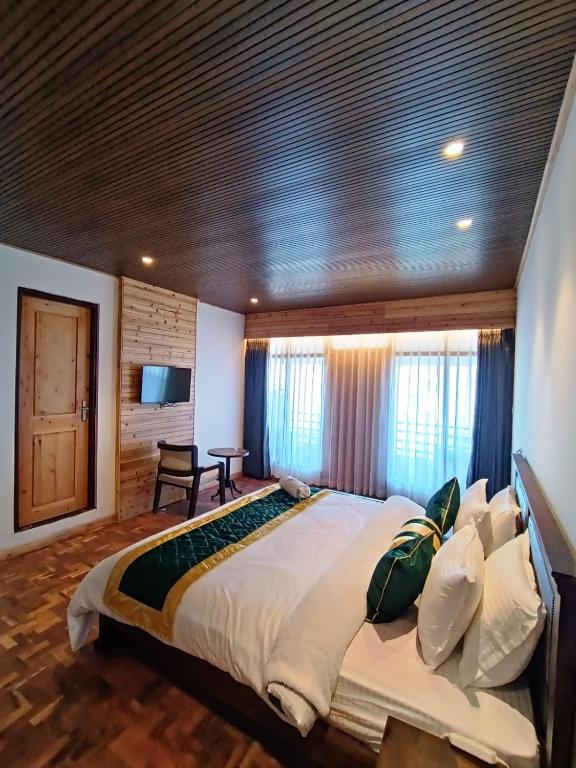 Postel nebo postele na pokoji v ubytování Delo Retreat