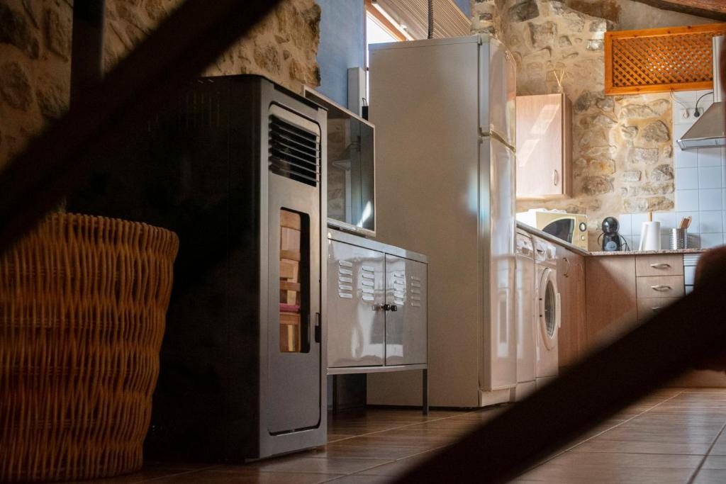 Kuchyň nebo kuchyňský kout v ubytování Casa Alta