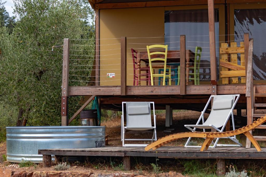 Mynd úr myndasafni af Glamping Stregaia í Massa Marittima
