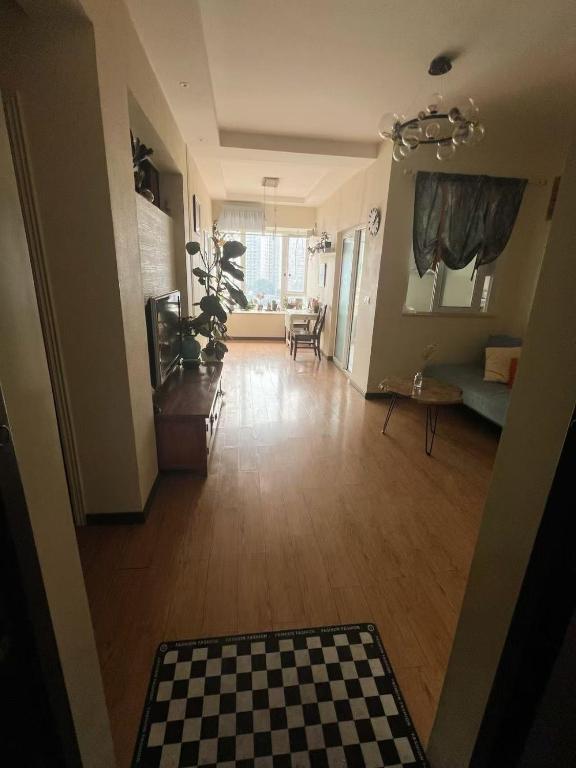 TV a/nebo společenská místnost v ubytování Rolla Cottage南岸亚太商谷