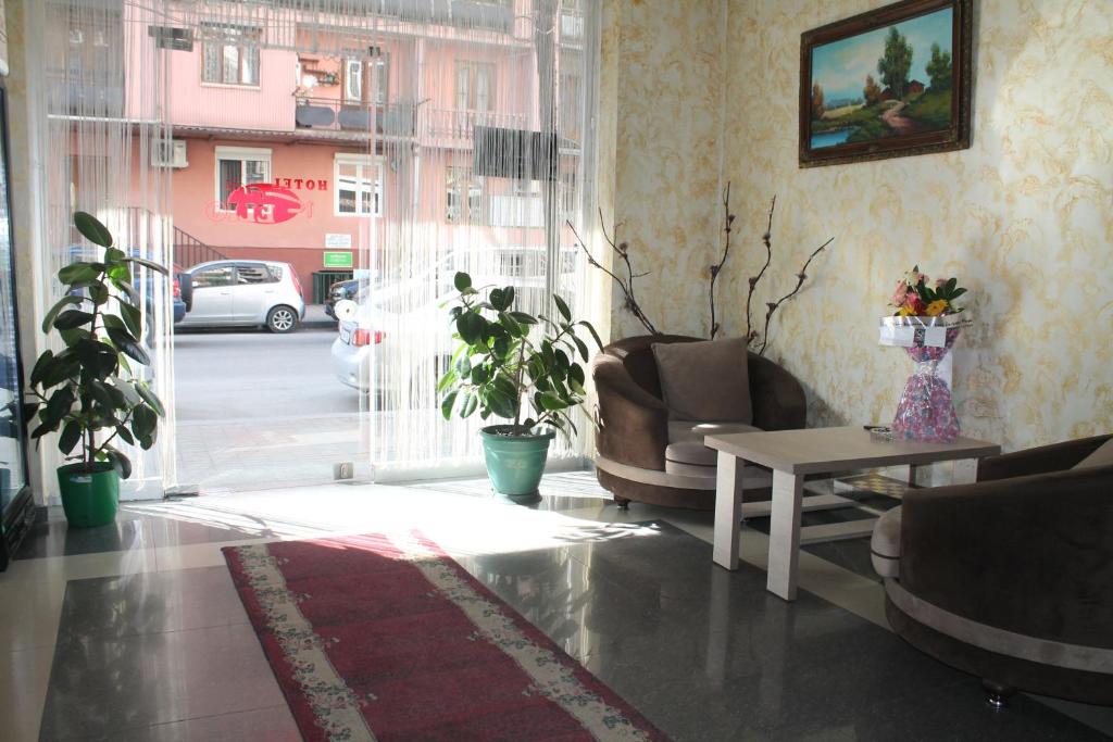 Posezení v ubytování Hotel Elio