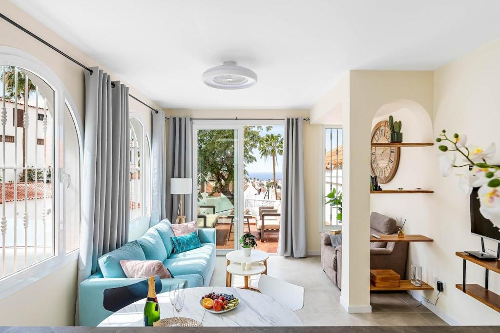 Posezení v ubytování Bungalow Julia Tenerife