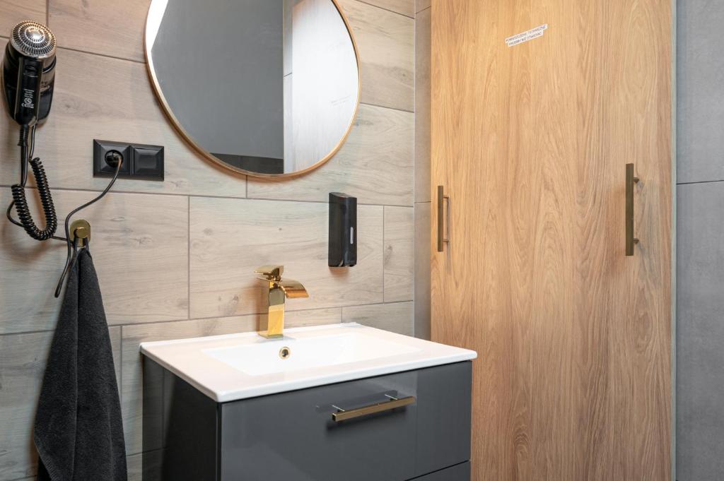 Kúpeľňa v ubytovaní Kościelna Loft Apartaments