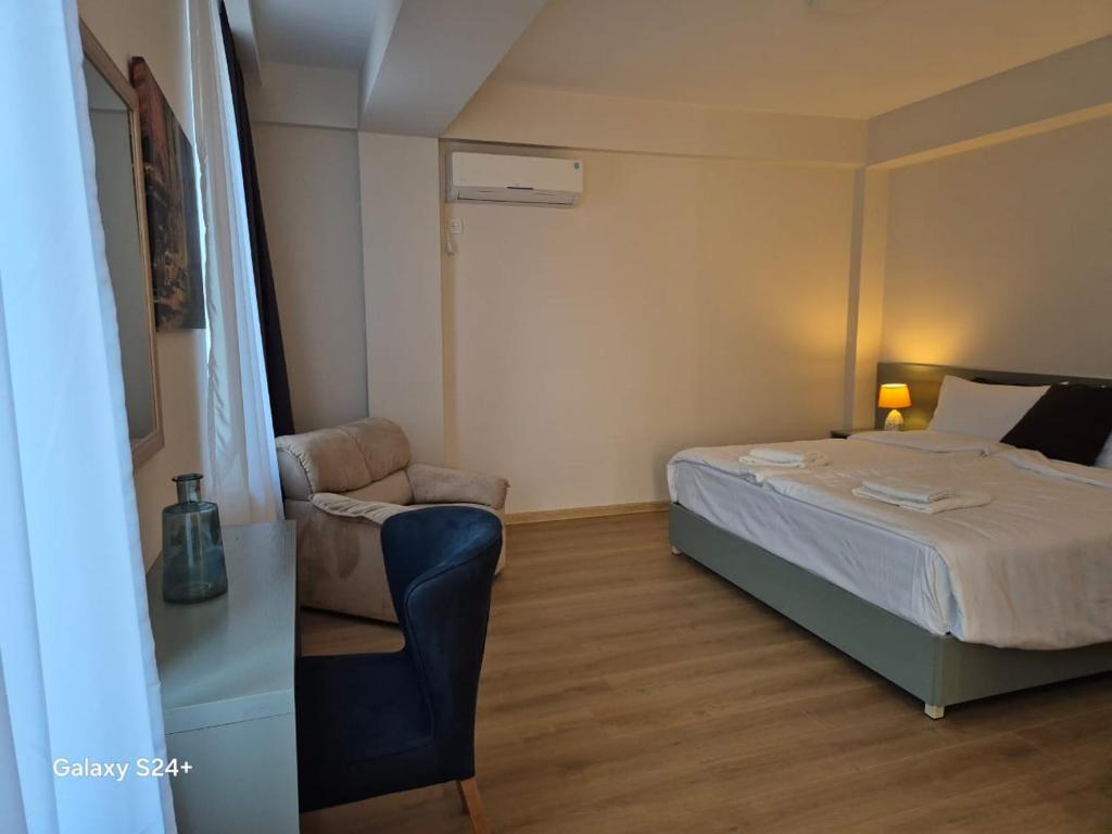 Postel nebo postele na pokoji v ubytování Hotel Asa