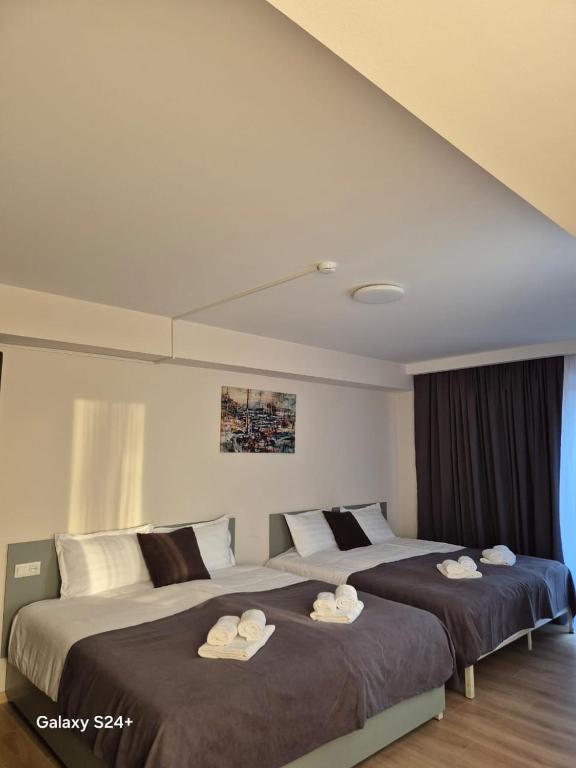 Postel nebo postele na pokoji v ubytování Hotel Asa