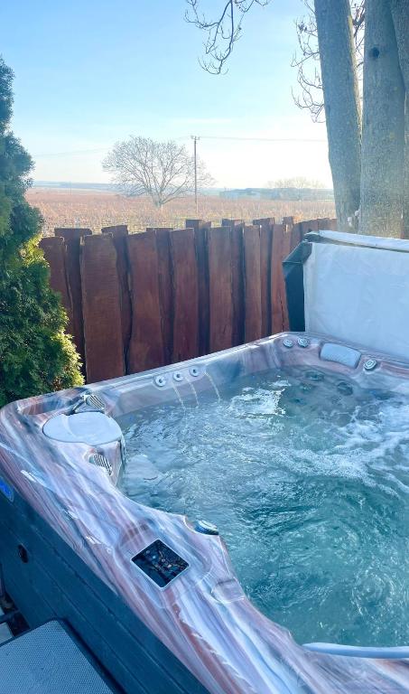 a jacuzziificialificialificialificialificialificialificialificialificialificialificial at Maul - Lator Présbár és Bortrezor in Villány