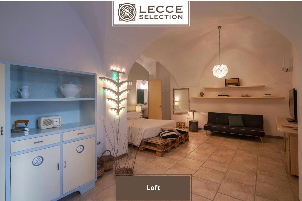 Kuchyň nebo kuchyňský kout v ubytování B&B Corte Dei Romiti - Lecce Selection