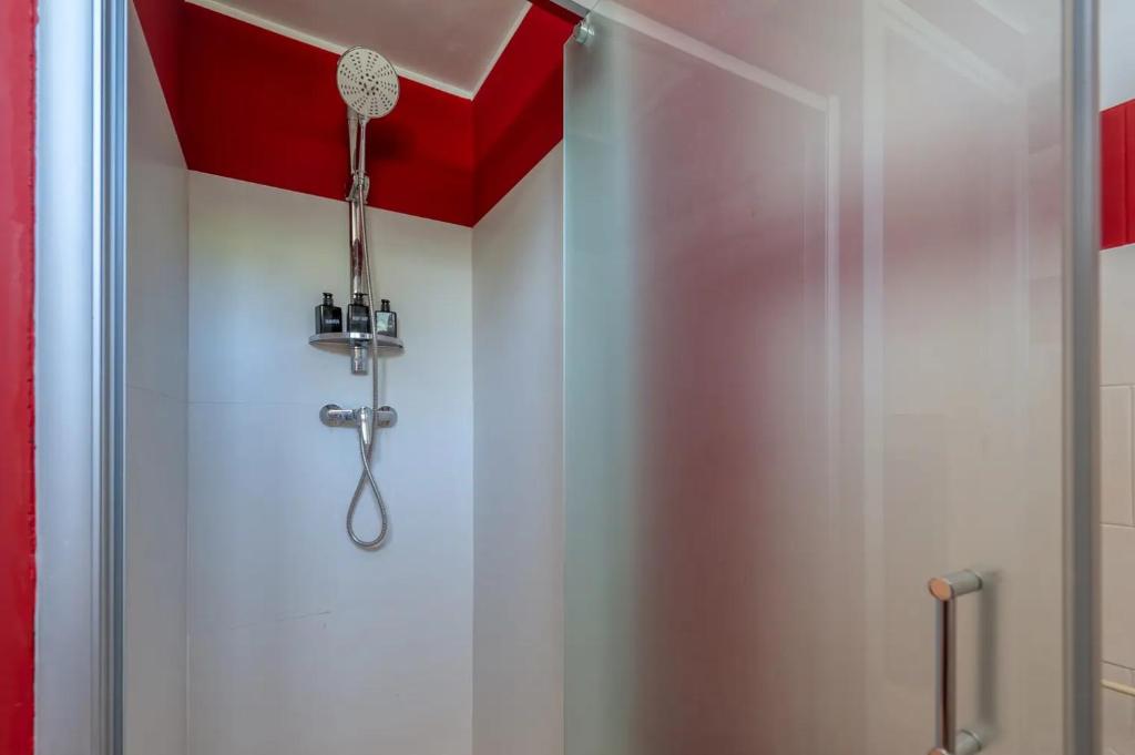 Koupelna v ubytování Villa Paradiso