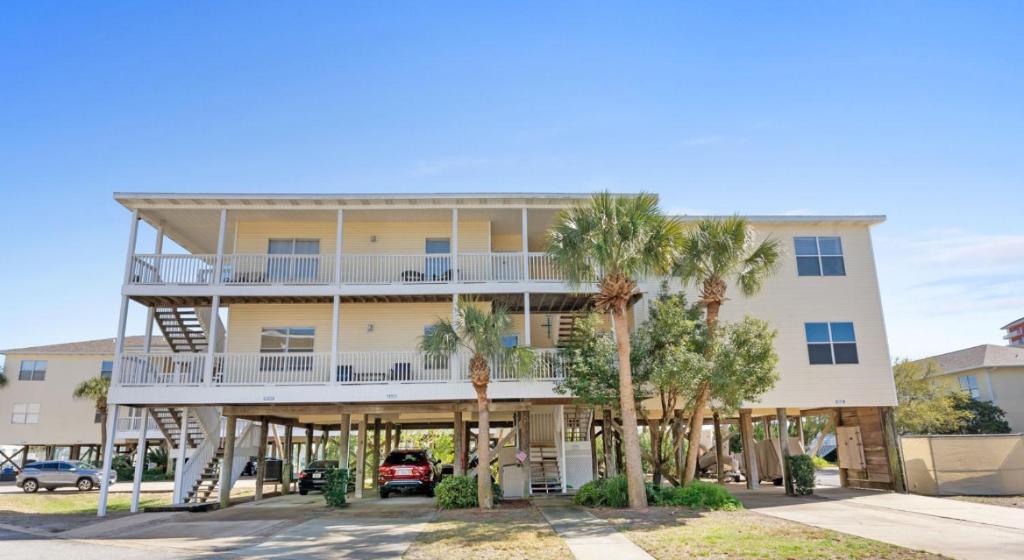 Budova, kde se prázdninový dům nachází