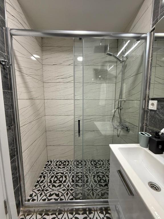 Koupelna v ubytování GV Suites Galata
