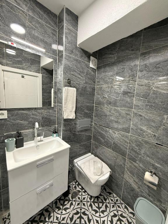 Koupelna v ubytování GV Suites Galata