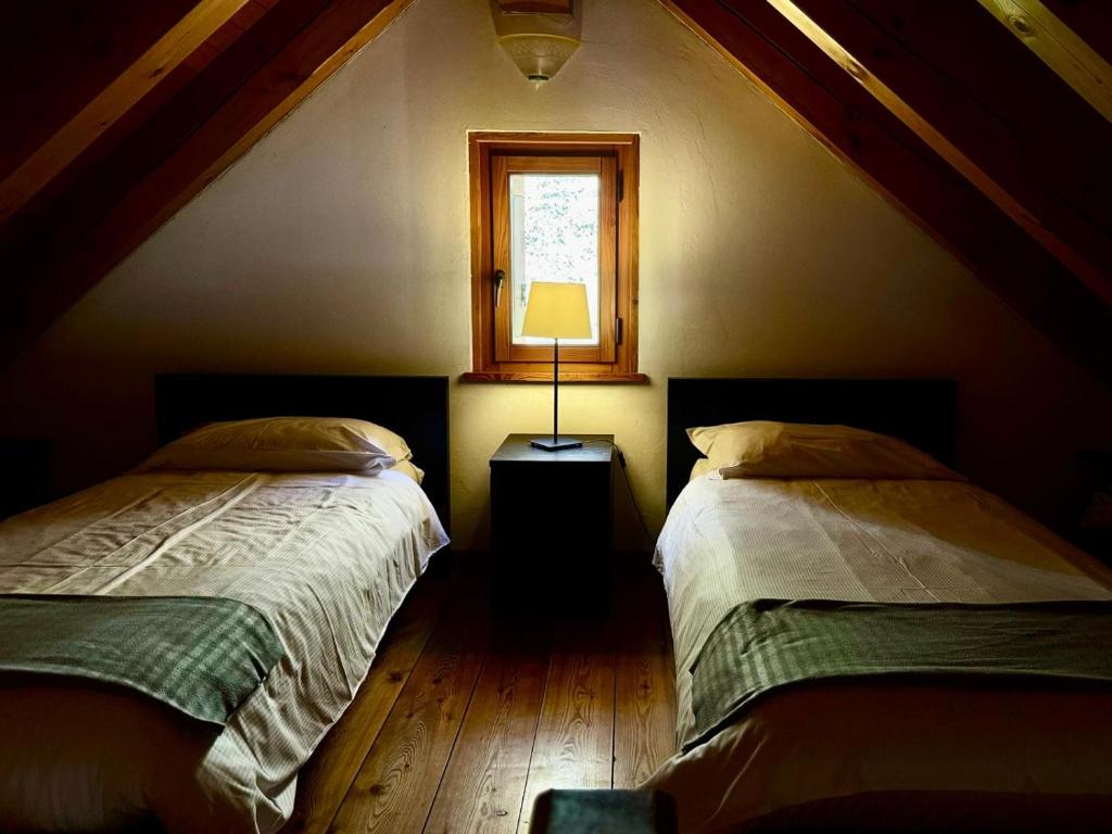 Posteľ alebo postele v izbe v ubytovaní Agriturismo La Tensa
