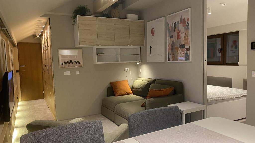 Χώρος καθιστικού στο Konaci Koznik Porodični