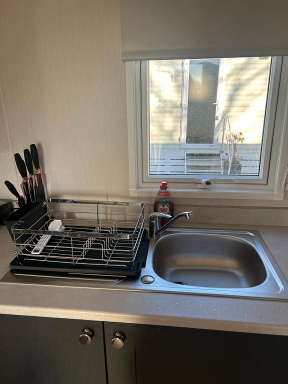 Kuchyň nebo kuchyňský kout v ubytování Getaway
