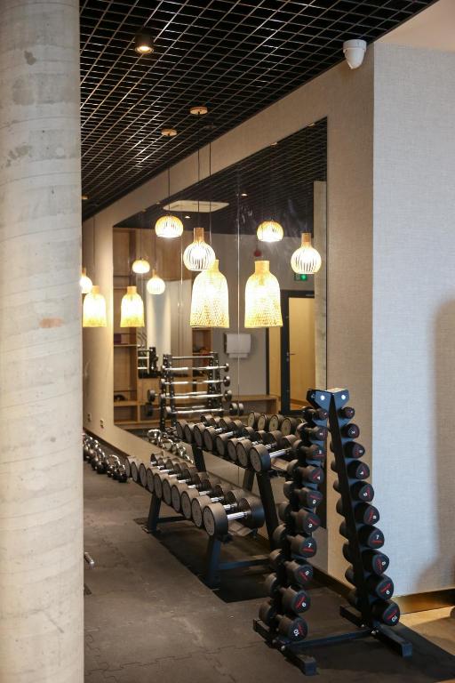 Centrum fitness w obiekcie Hotel Mazurski Raj