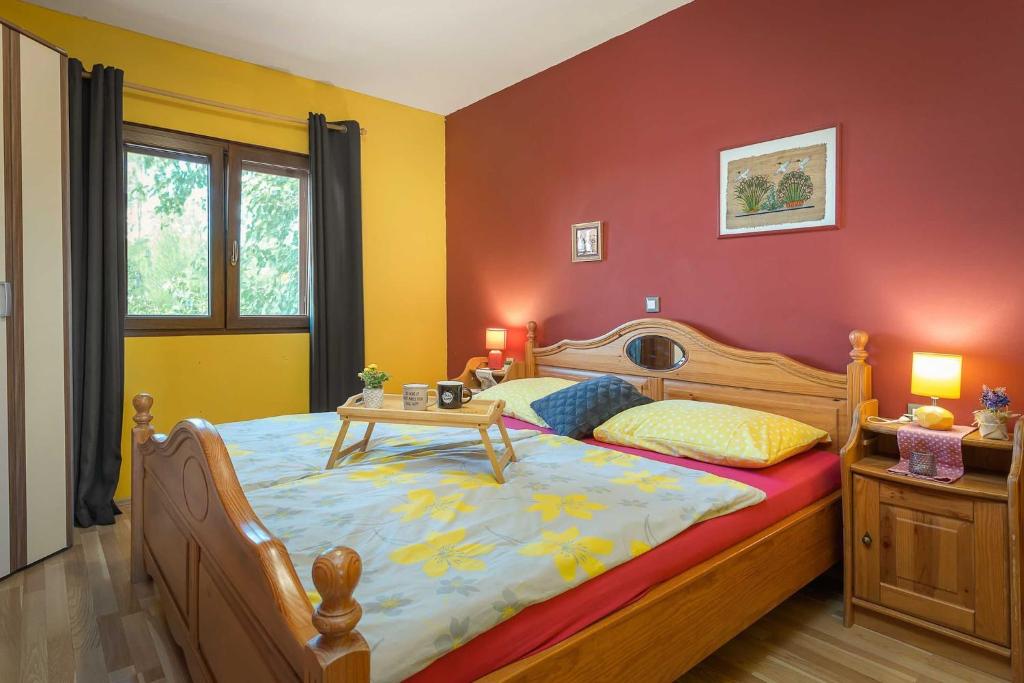 Postel nebo postele na pokoji v ubytování Holiday Home Pina