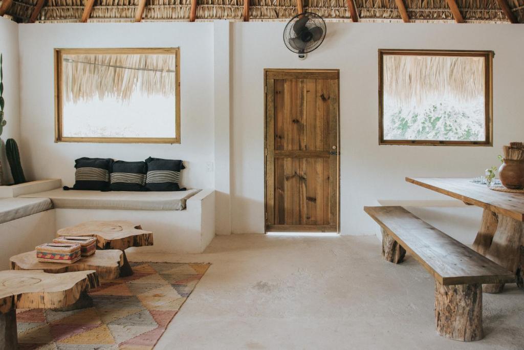 Posezení v ubytování Casa Leone La Punta