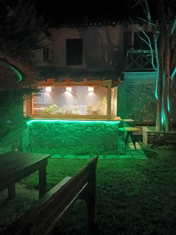 Zahrada ubytování Villa Makri