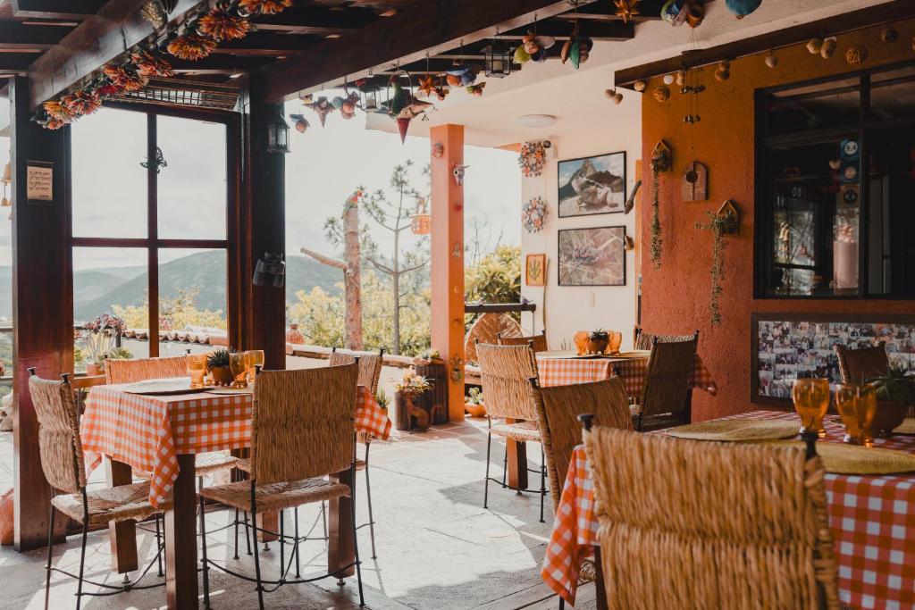 Posezení v ubytování El Cantar del Viento- Hotel Boutique