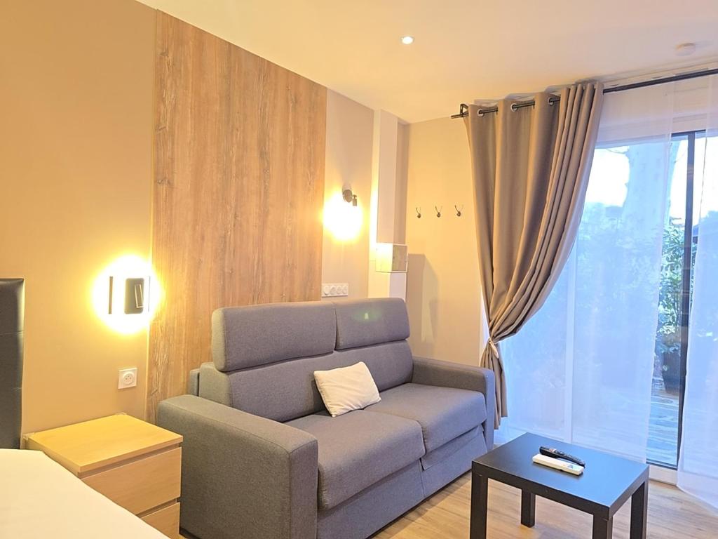 Posedenie v ubytovaní Appart Hotel Spa Perpignan