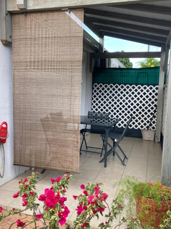 Balkón nebo terasa v ubytování T2 Ti Joe Au cœur de Guadeloupe