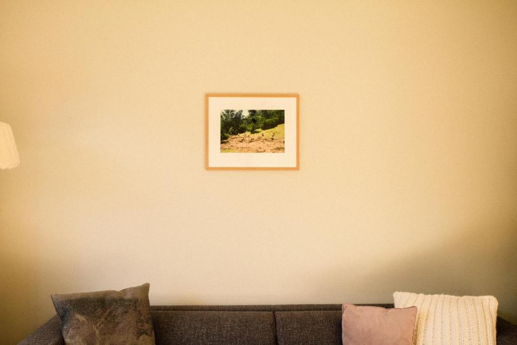 Posezení v ubytování Tanafreida Berg-Refugium