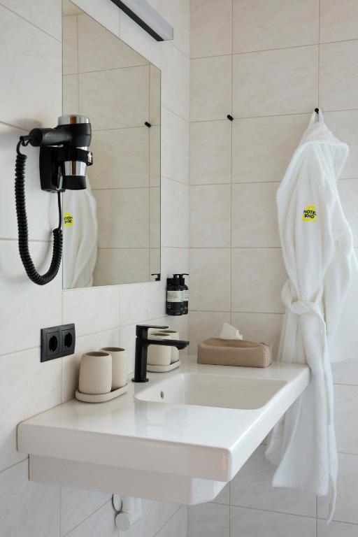 Koupelna v ubytování Hotel UND - smart alpine stay