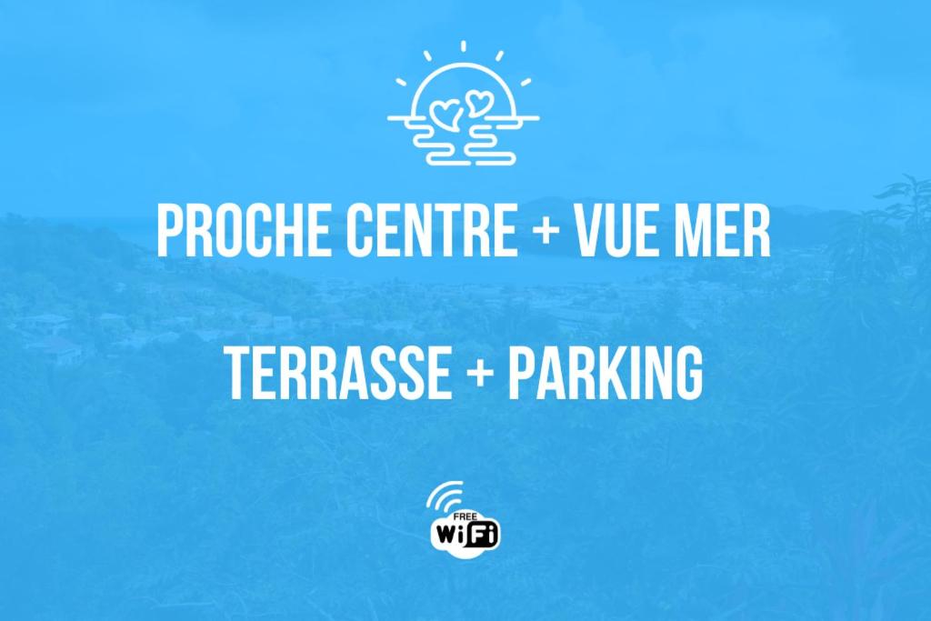 Certifikát, hodnocení, plakát nebo jiný dokument vystavený v ubytování F3 au calme vue sur mer 2 chambres Balcon Terrasse