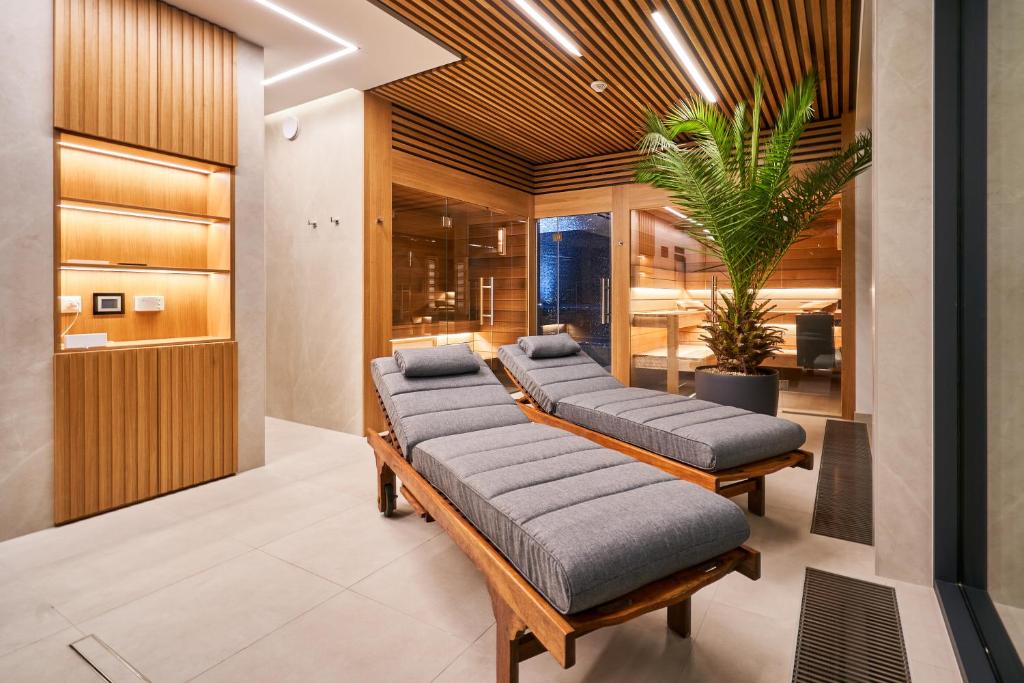 Lázně a/nebo wellness v ubytování Design Villa Stella private pool & spa