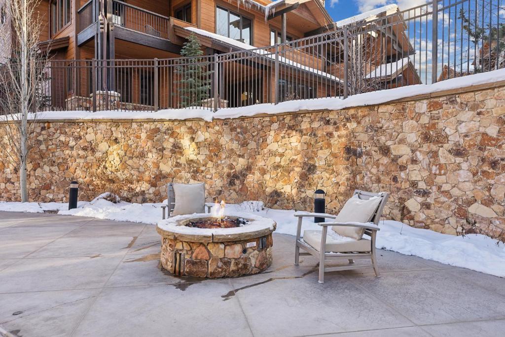 Balkón nebo terasa v ubytování Juniper Landing by Park City Vacations