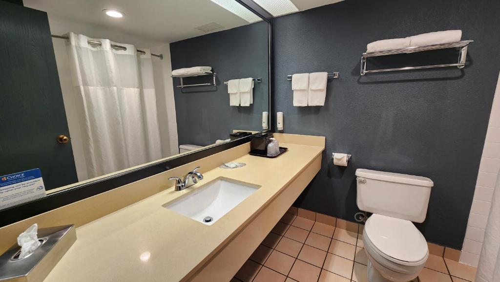 Um banheiro em Quality Inn & Suites Garden Of The Gods