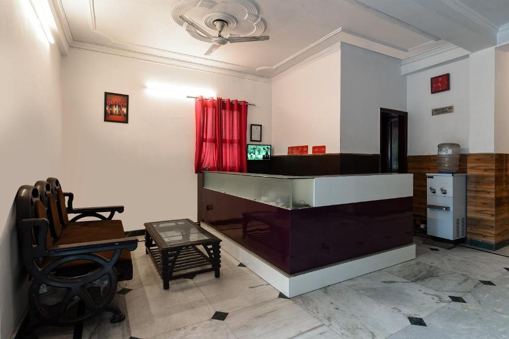 Posezení v ubytování Super Hotel O krishna