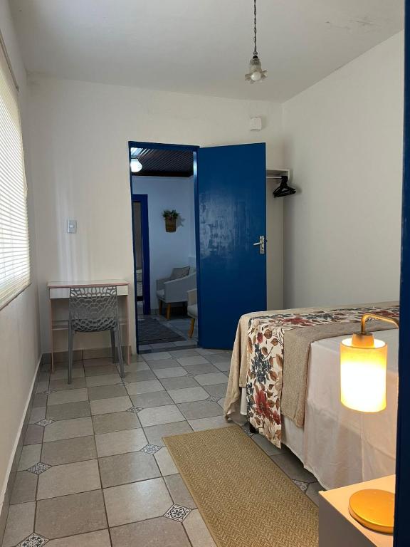 Postel nebo postele na pokoji v ubytování Cantinho dos Berens