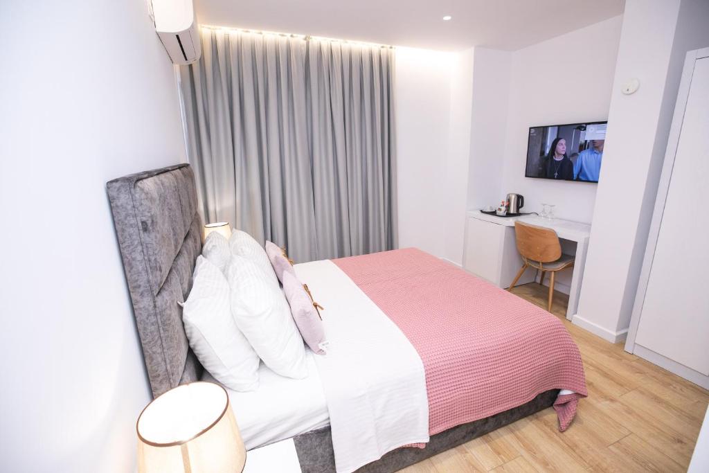 Postel nebo postele na pokoji v ubytování Hotel Elior