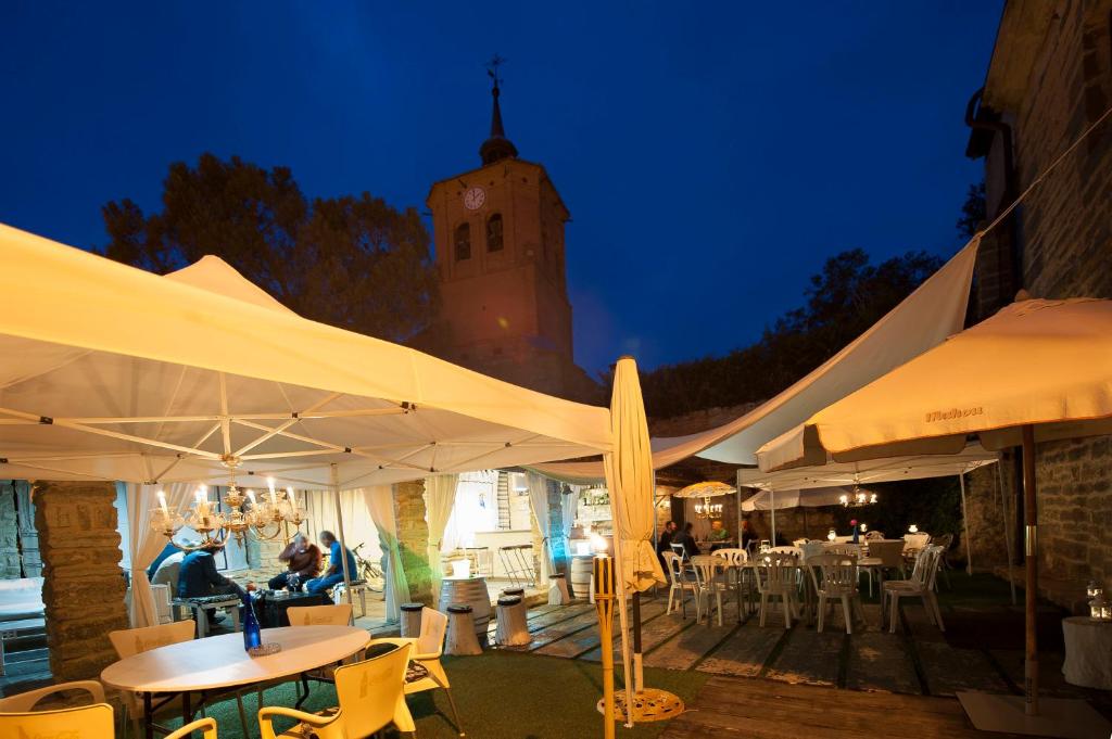 Restaurace v ubytování El Palacete del Obispo