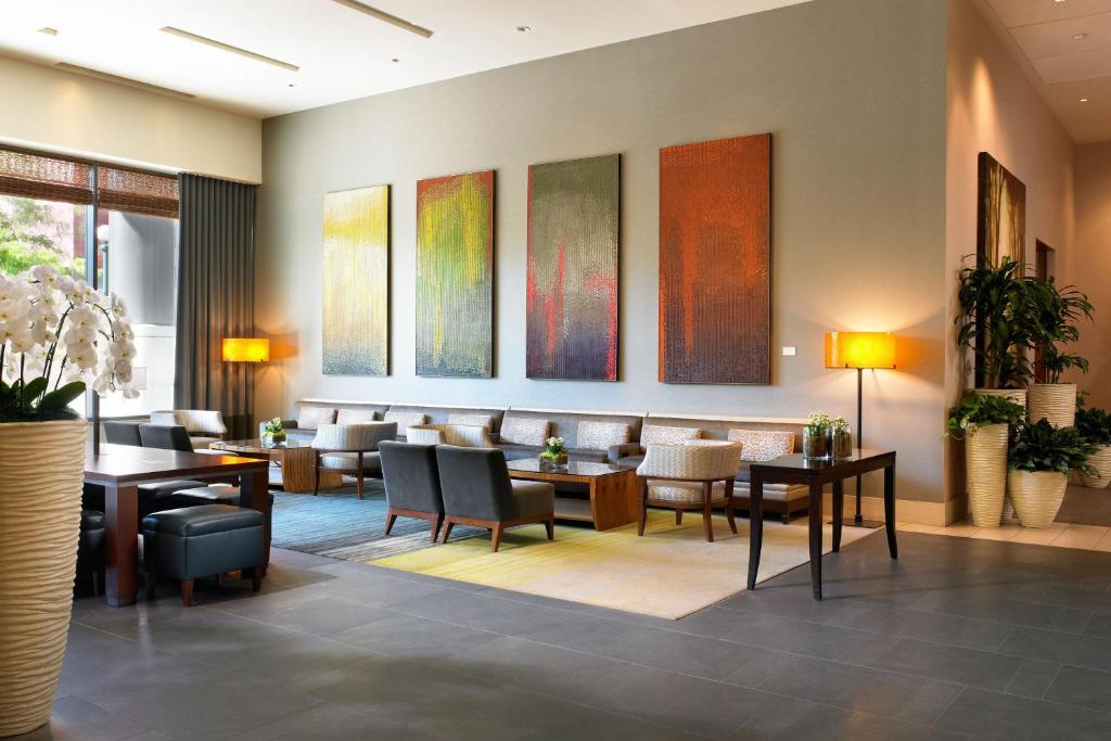 Posezení v ubytování The Westin Bellevue