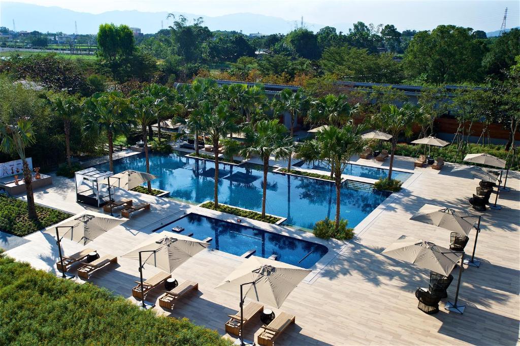 Bazén v ubytování Gaeavilla Resort nebo v jeho okolí