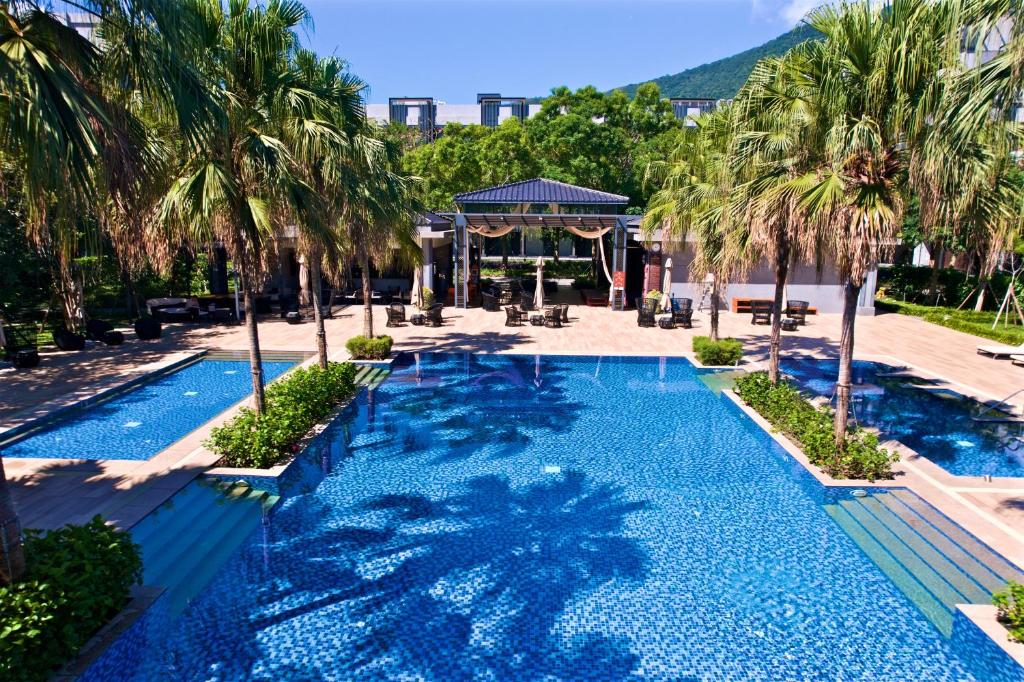 Bazén v ubytování Gaeavilla Resort nebo v jeho okolí
