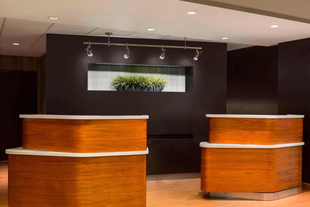 Vstupní hala nebo recepce v ubytování Courtyard by Marriott Champaign