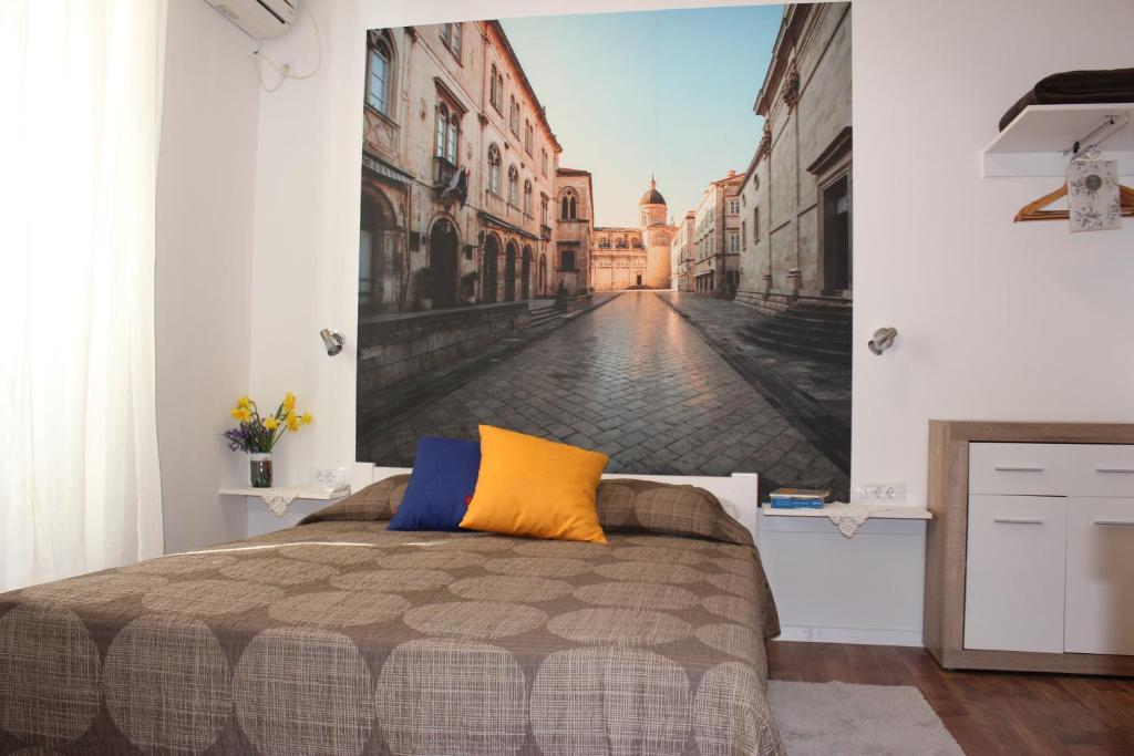 Voodi või voodid majutusasutuse City Break Dubrovnik Apartments toas