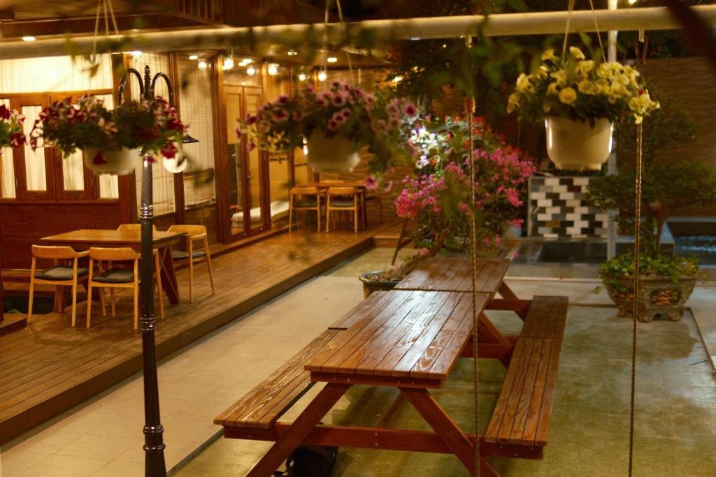 Restaurace v ubytování Hoàng Dung homestay- Vũng Tàu