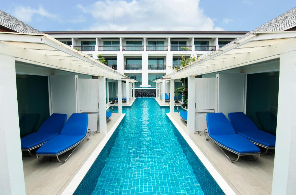 Bazén v ubytování Samui Resotel Beach Resort nebo v jeho okolí